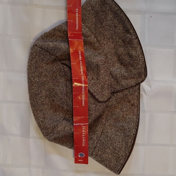 Wool with Leather Trim Bucket Hat - Picture 11 of 12